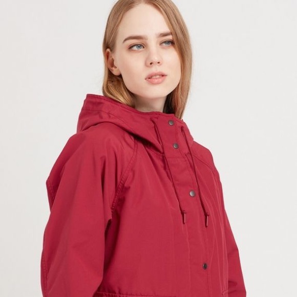 Uniqlo Women oversized parka (black) - Picture 6 of 9